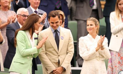 Kate Middleton finds Roger Federer at Wimbledon, very accomplices but