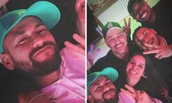 Neymar gathers Thiaguinho and friends at a party in Mangaratiba