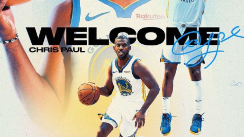 Golden State Warriors announce arrival of Chris Paul