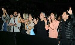 Latino, Mulher Melon and Nicole Bahls attend Deive Leonardo's service