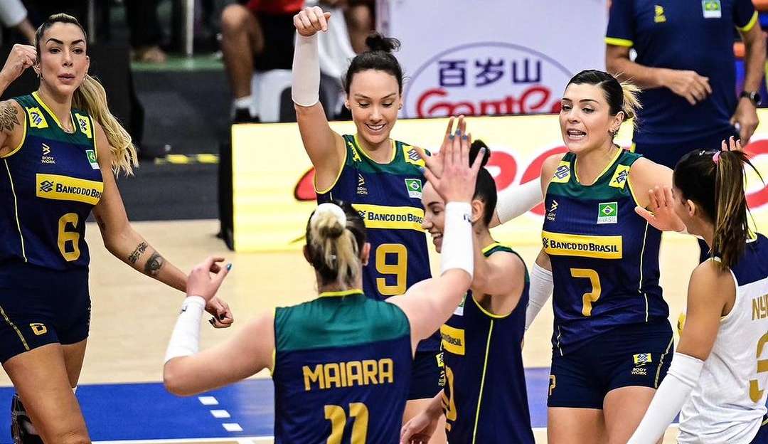 Brazil Women's Volleyball Team Qualifies for Nations League Finals Without