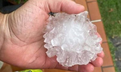 Hail storm in Italy destroys cars, leaves more than 100