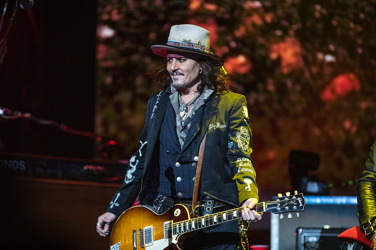Johnny Depp is found unconscious and his band shows are
