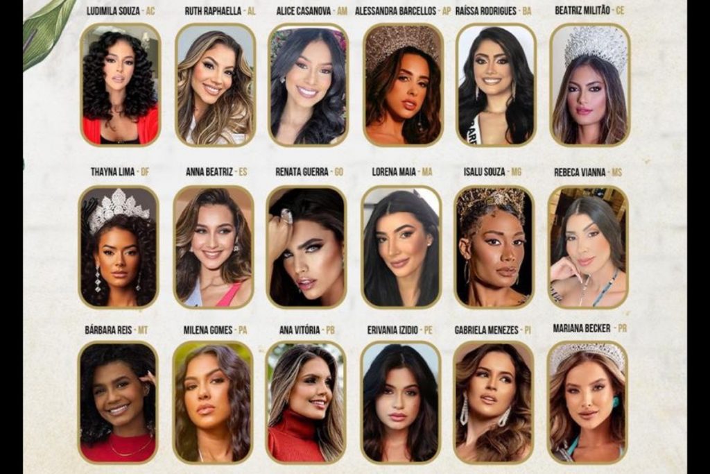 Contestants for Miss Universe Brazil 2023