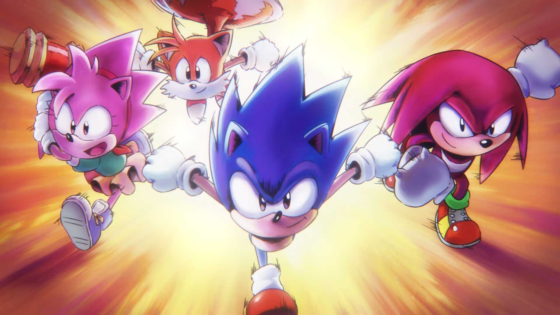 Sonic Superstars wins video showing the opening animation