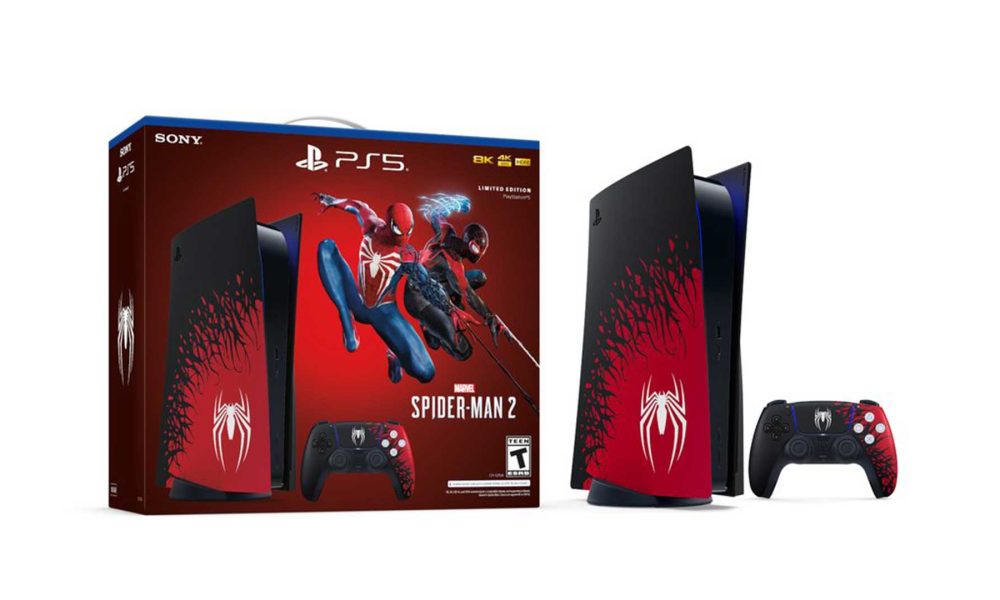 Spider Man 2 Bundle with Custom PS5 and DualSense Coming September