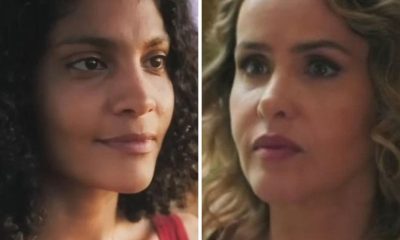 Terra e Paixão: Aline discovers a secret and threatens Gladys