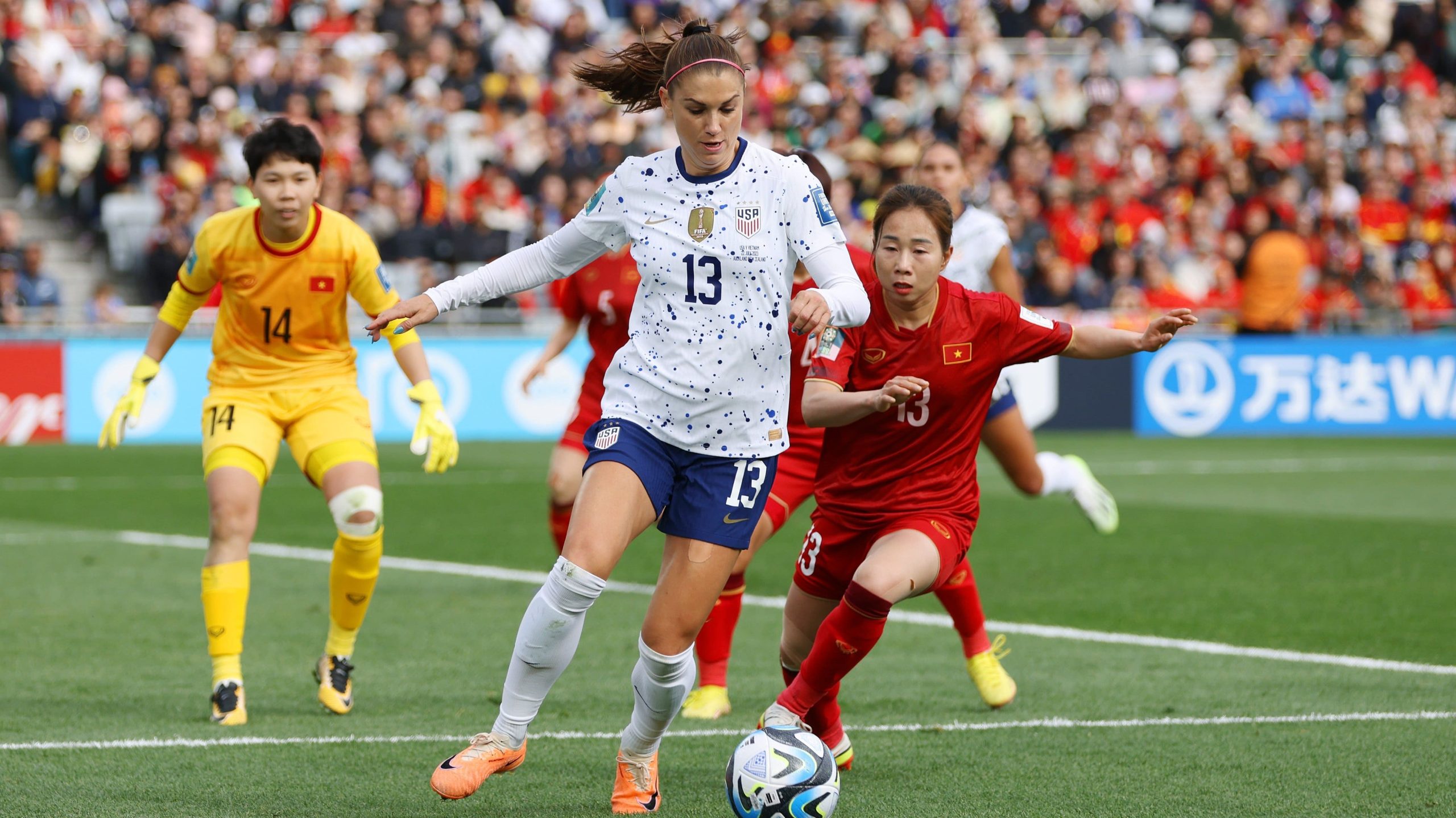 United States kicks off the Women's World Cup against Vietnam