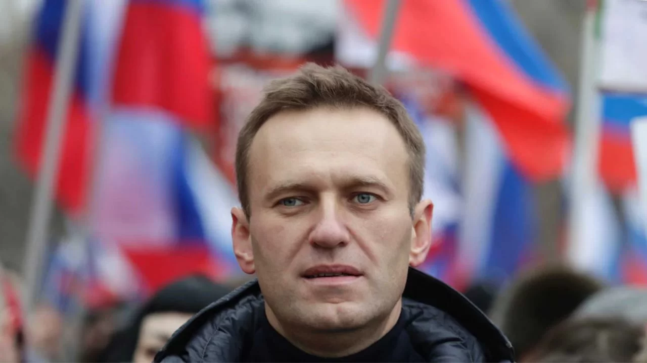   Alexei Navalny, Vladimir Putin's main critic, who died in a Russian penitentiary on February 16. 