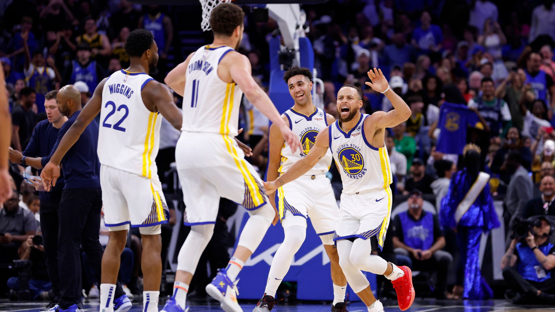 Warriors beat Orlando Magic with one less