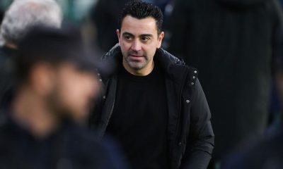 After announcing his departure, Xavi is in doubt and could