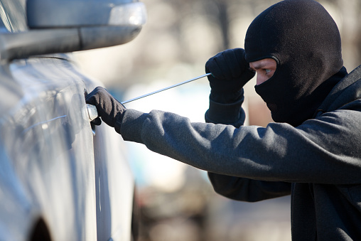 Auto insurance against theft and theft
