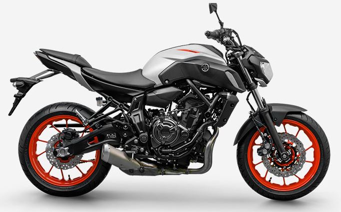 Average price of insurance for the Yamaha MT 07