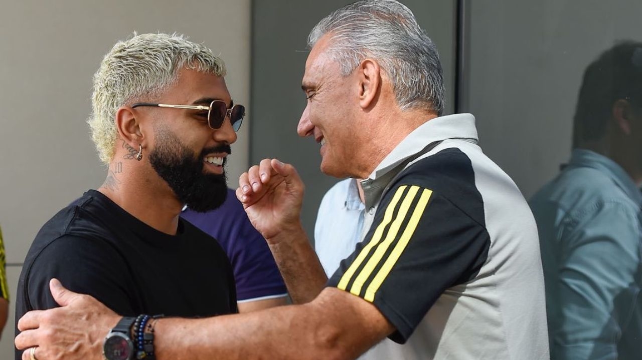 Away for more than a month, Gabigol returns to Flamengo