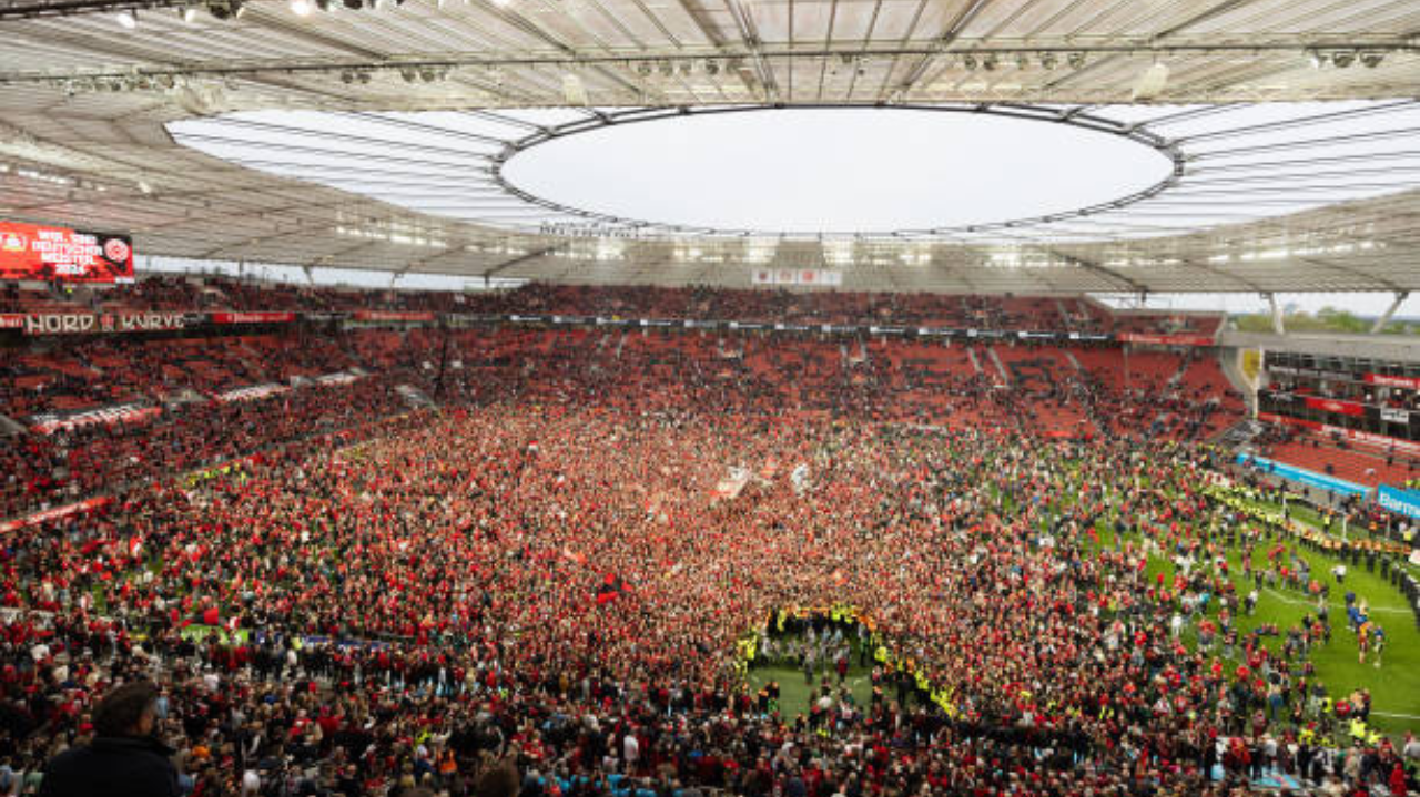 Bayer Leverkusen wins its first Bundesliga title