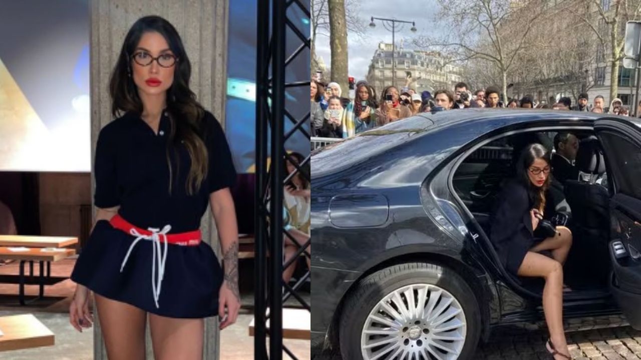 Bianca Andrade is admired by fans in Paris
