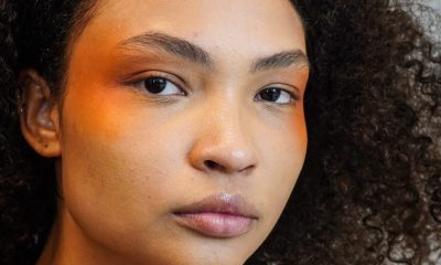 Blush stands out among the makeup used at SPFW