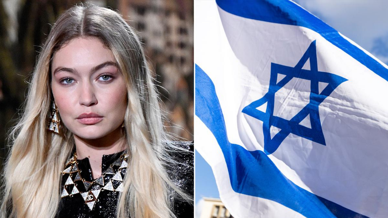 Israeli account responds to Gigi Hadid after the model supports