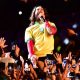Jared Leto invites Marcelo, from Fluminense, to join the stage