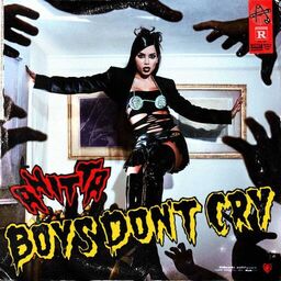 Cover of the single Boys Don't Cry, by Anitta