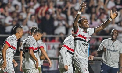 Due to a failure by the opposing goalkeeper, São Paulo