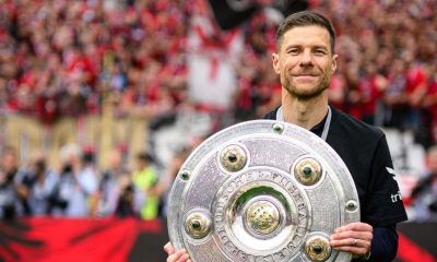 German champion, Bayer Leverkusen wins in the last round and
