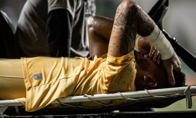 João Paulo, from Santos, ruptures his Achilles tendon and will