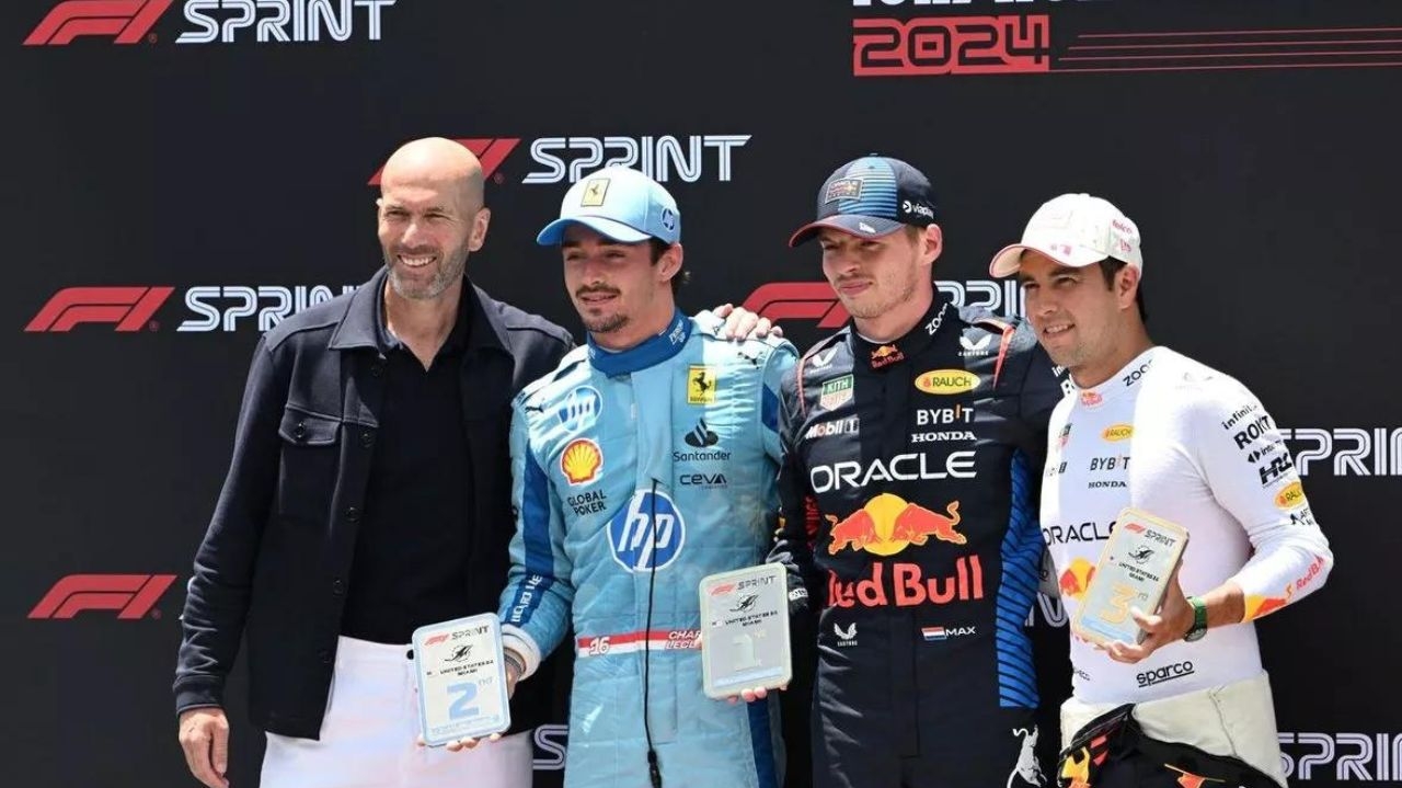 Max Verstappen wins sprint race at the Formula 1 Miami