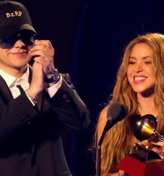 Shakira receives the award for Song of the Year