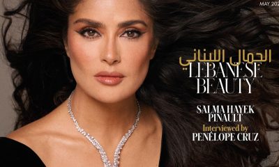 Vogue Arabia cover welcomes Salma Hayek in an interview with