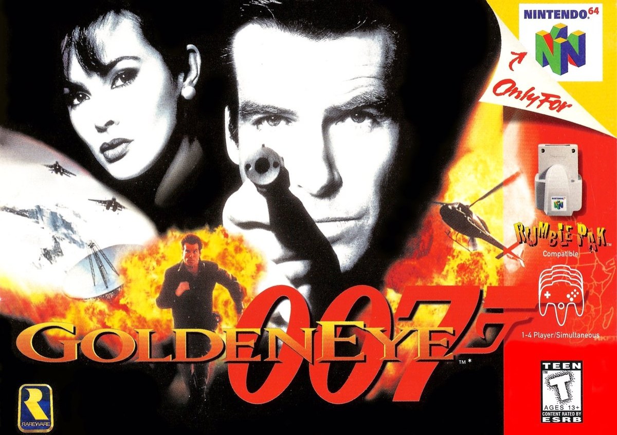 GoldenEye 007 from Nintendo 64 would be a 2D platform