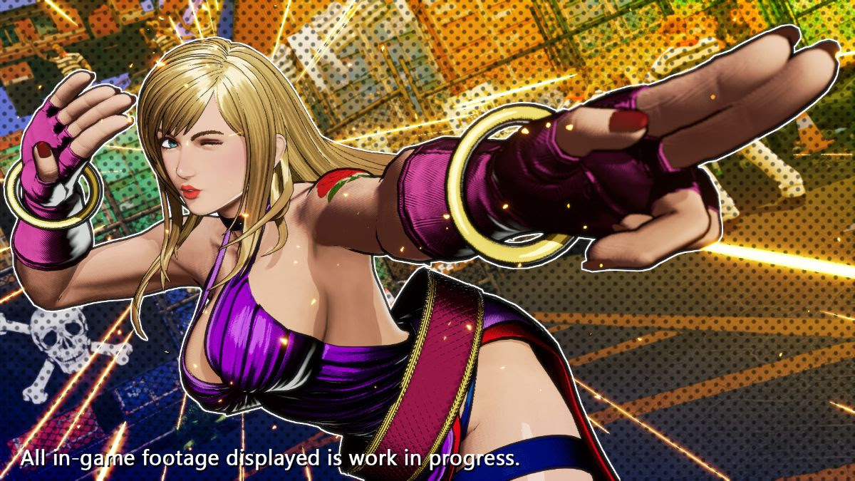 B Jenet and Vox Reaper in FATAL FURY: City of