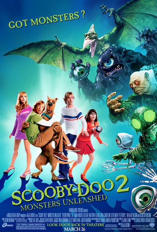 Poster for the 2004 Scooby-Doo movie (Reproduction/Warner Bros) Lorena Bueri