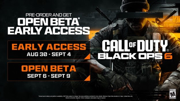 Activision announces Black Ops 6 Open Beta date