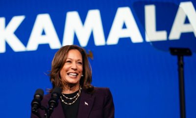 Bloomberg points to an eleven point difference in Kamala's favor