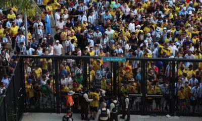 Chaos in Copa America final delays game by 75 minutes