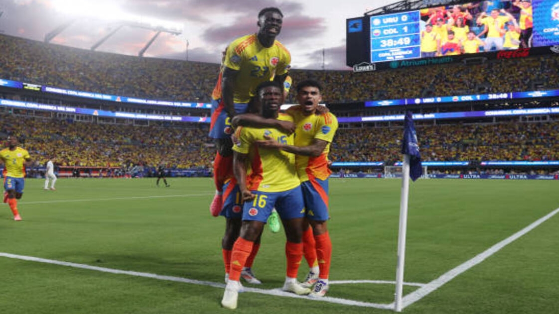 Colombia defeats Uruguay and qualifies for the Copa América final
