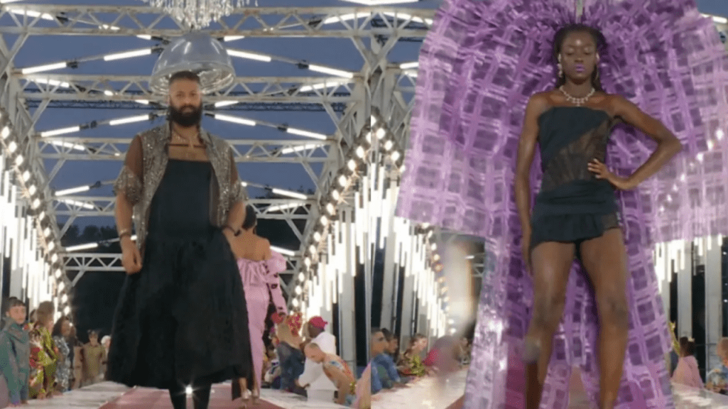 Fashion show at Olympic opening ceremony has nightclub theme