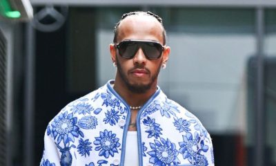 Lewis Hamilton wears Dior for the British GP