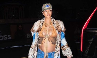 Rihanna says she tried to hide her pregnancy from friends,