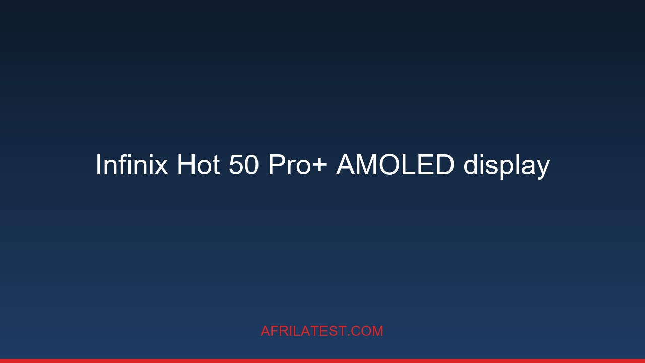 Infinix Hot 50 price Nigeria
