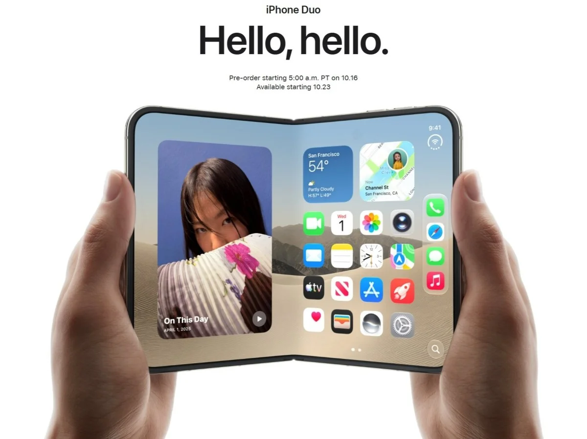 iPhone Duo pre-order
