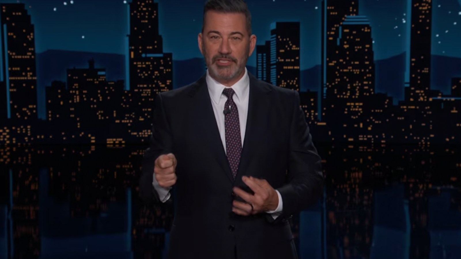 Jimmy Kimmel takes aim at Trump's new press secretary
