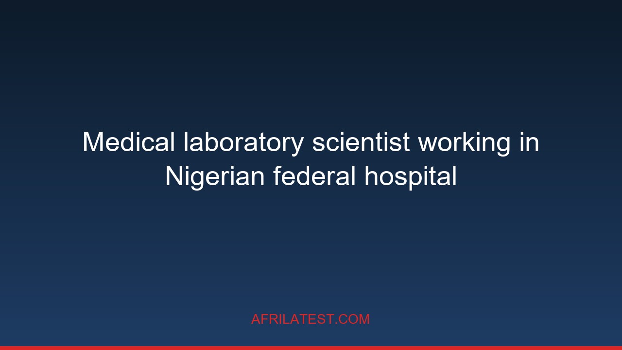Nigerian Health Ministry demands immediate arrest