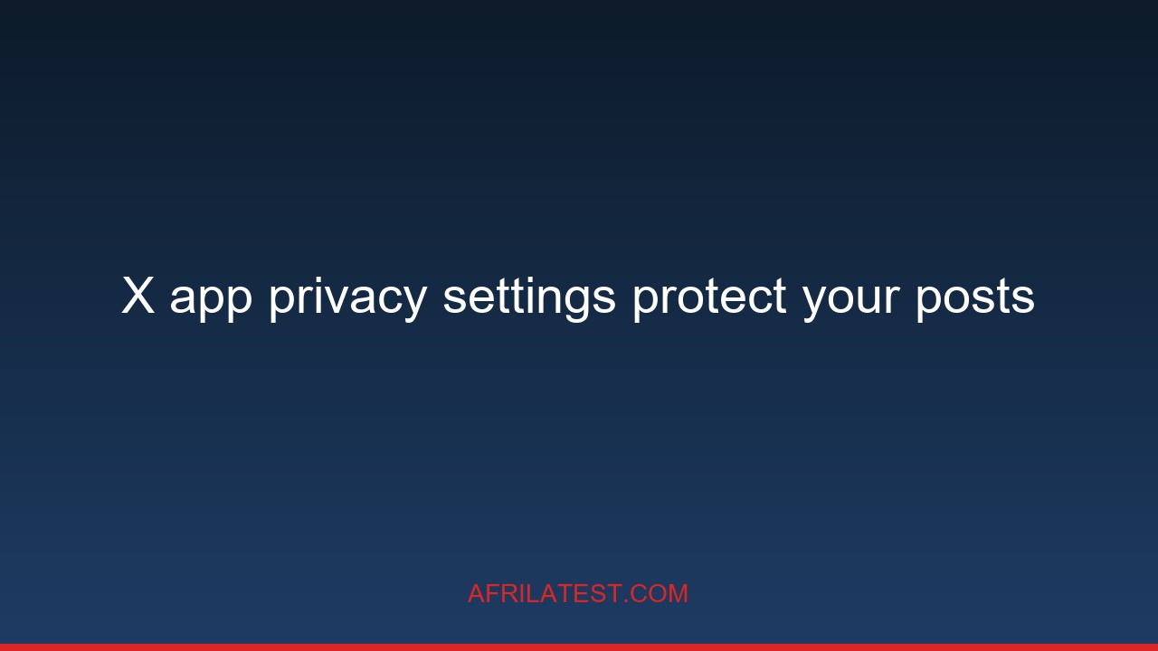 prevent blocked users on X from seeing your posts