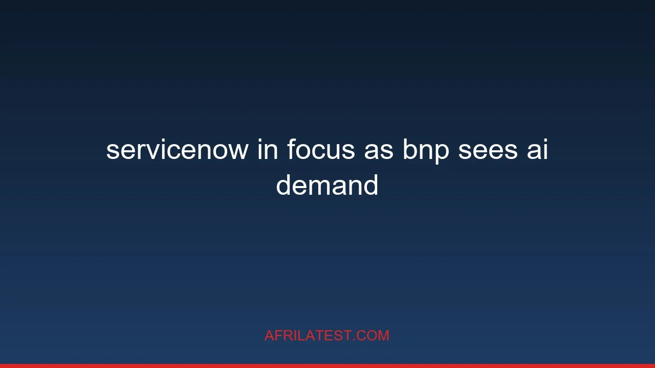 ServiceNow AI